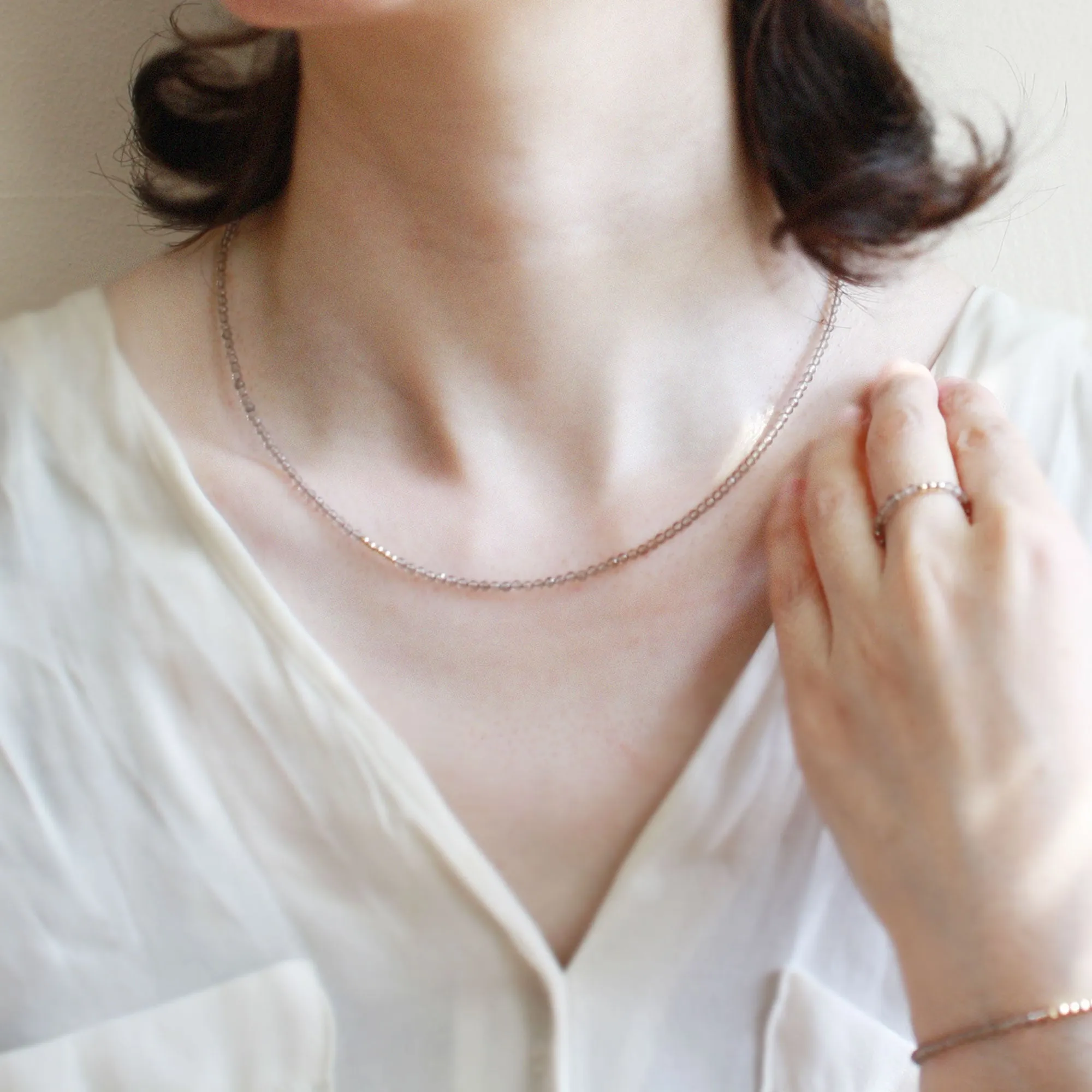 Multicolor Tourmaline Choker Necklace