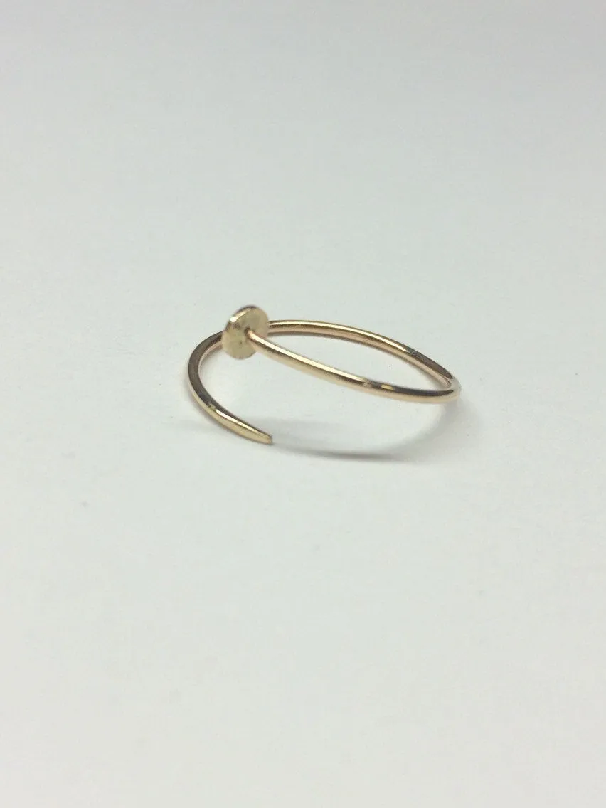 Nailed It Ring/Earring