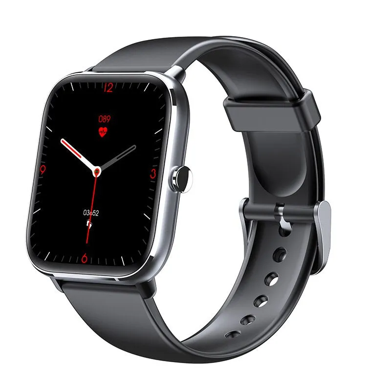 New 1.69 Inch Smart Watch Pk P8 Men Heart Rate Monitor Body Temperature Waterproof Women Smartwatch Fitness Tracker For iPhone