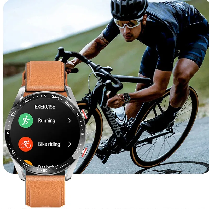New ECG PPG AMOLED Screen Smart Watch For Android