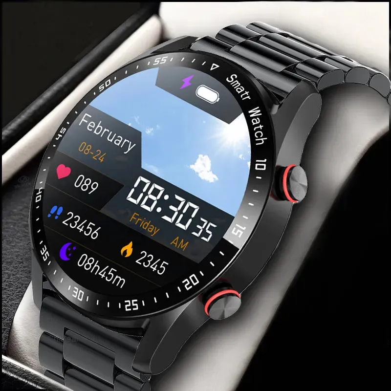 New ECG PPG AMOLED Screen Smart Watch For Android