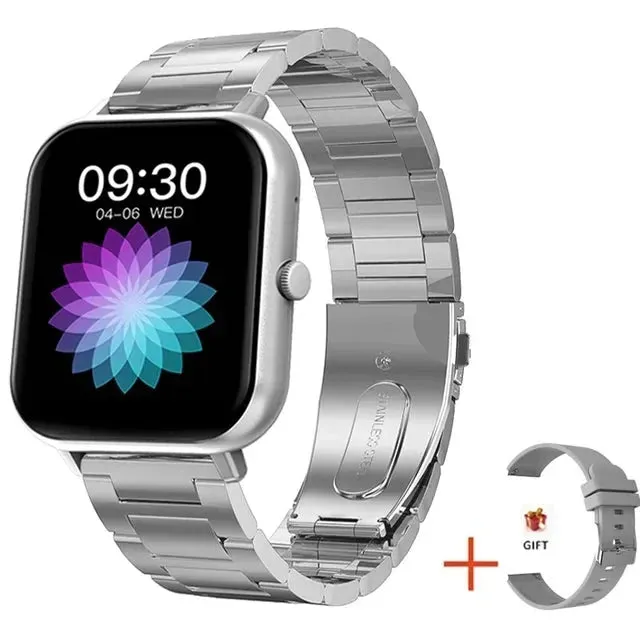 New For Xiaomi Smart Watch Women Custom Dial Smartwatch Men Waterproof Clock Bluetooth Call Watches Full Touch Sports Bracelet