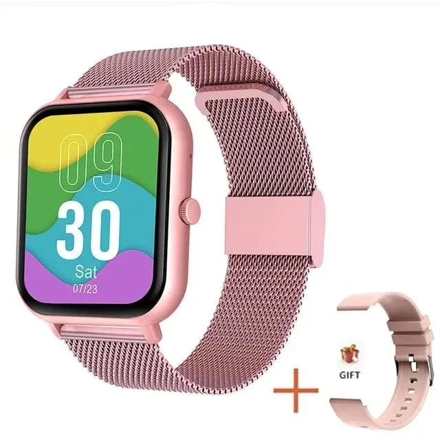 New For Xiaomi Smart Watch Women Custom Dial Smartwatch Men Waterproof Clock Bluetooth Call Watches Full Touch Sports Bracelet