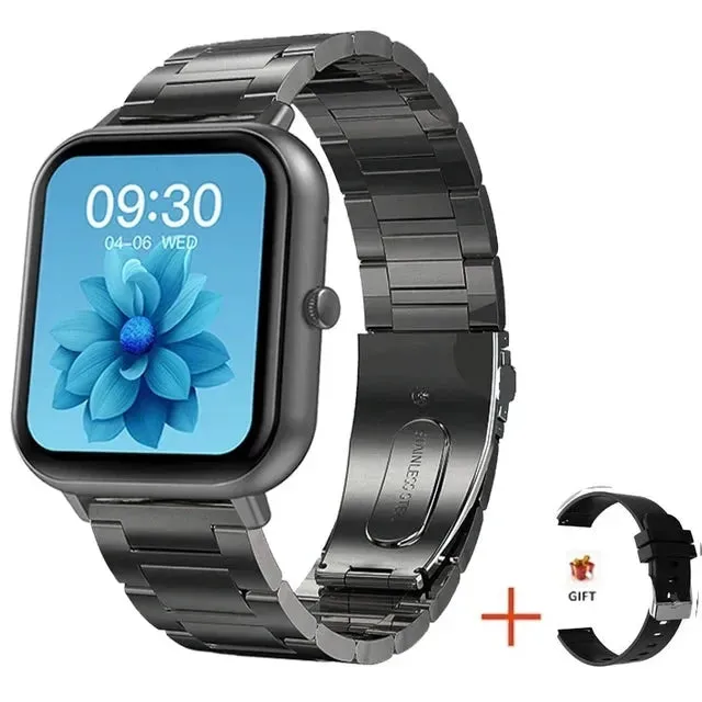 New For Xiaomi Smart Watch Women Custom Dial Smartwatch Men Waterproof Clock Bluetooth Call Watches Full Touch Sports Bracelet