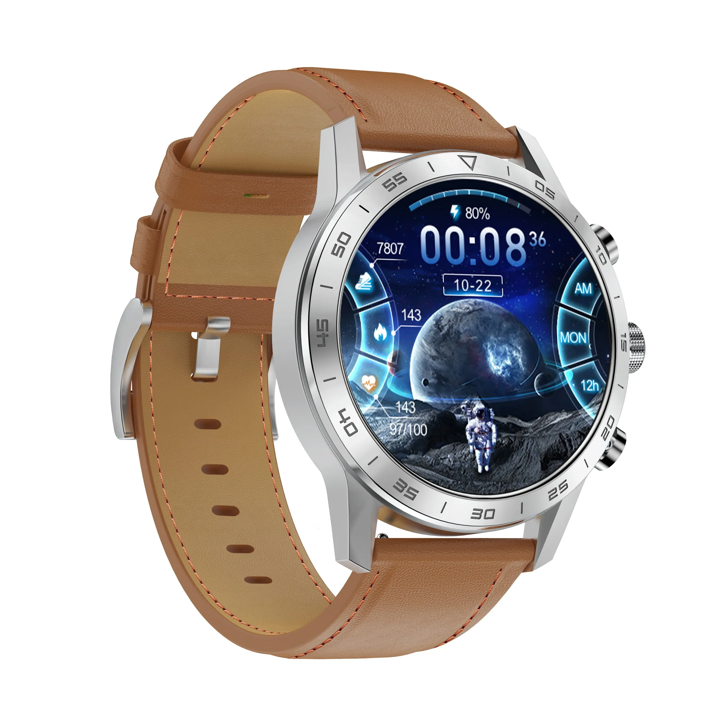 New Heart Rate Monitor Wireless Charging Fitness Tracker Smart Watch For Men Women Kids Android