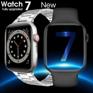 NEW IWO Watch 7 Series Smart Watch Men Bluetooth Call Heart Rate Blood Pressure Monitor Smart Women Watch Hebrew For Apple Watch