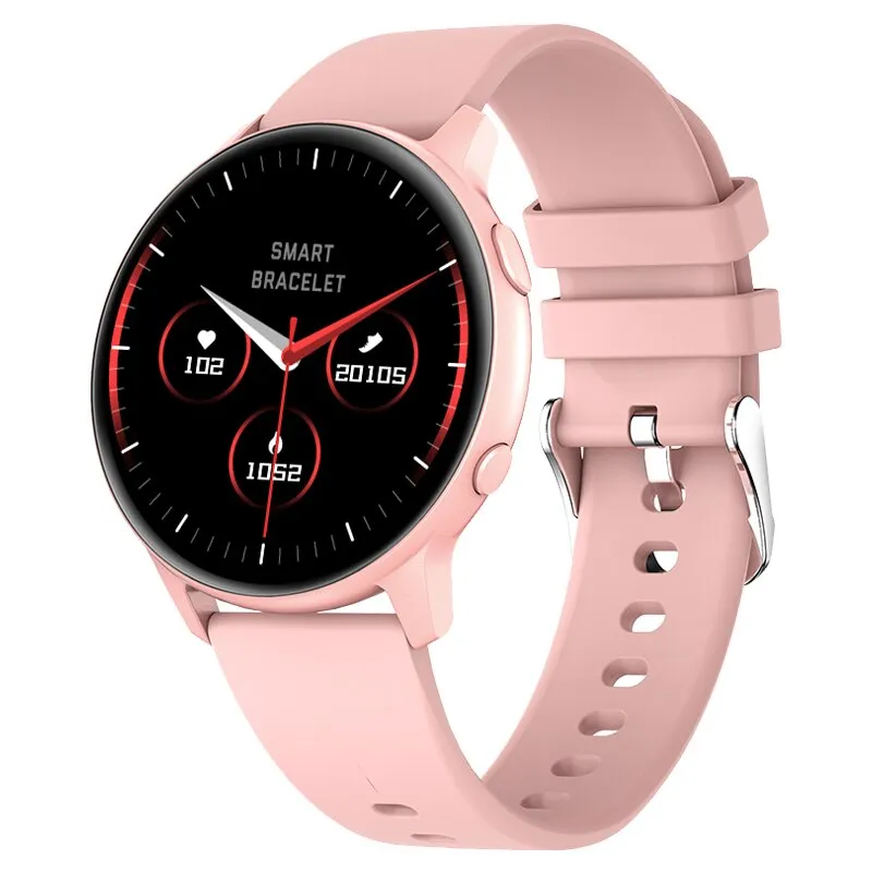 New Round Screen Smart Watch Men Full Touch Screen Sport Fitness Watch IP67 Waterproof Bluetooth For Android ios Smartwatch Men