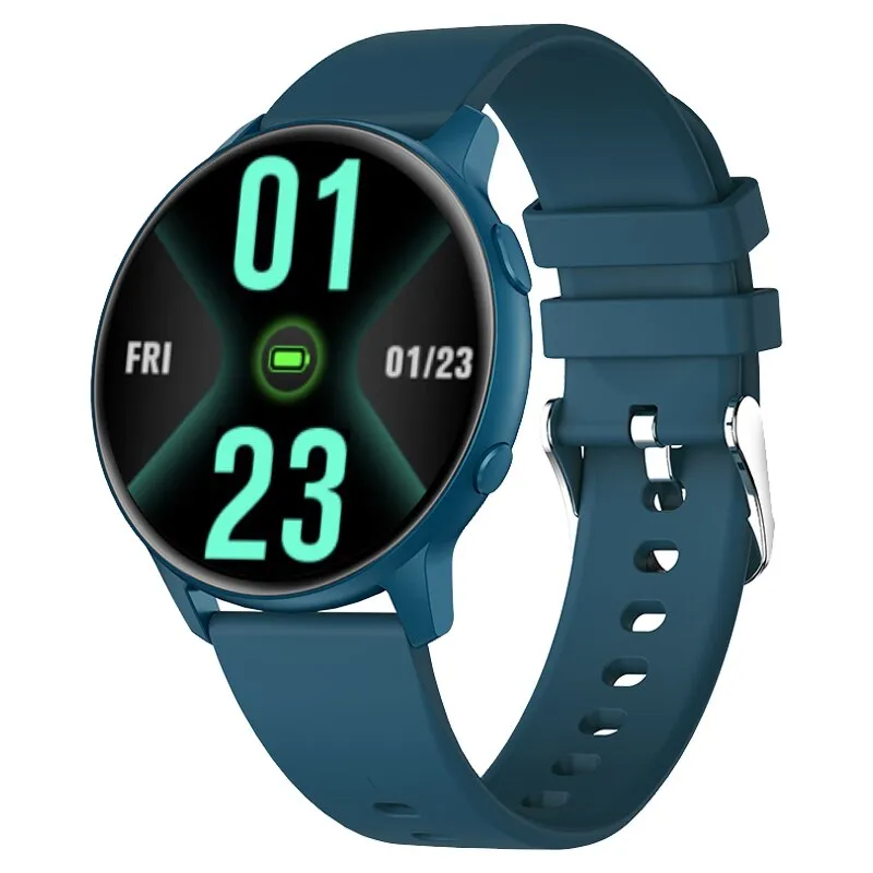 New Round Screen Smart Watch Men Full Touch Screen Sport Fitness Watch IP67 Waterproof Bluetooth For Android ios Smartwatch Men