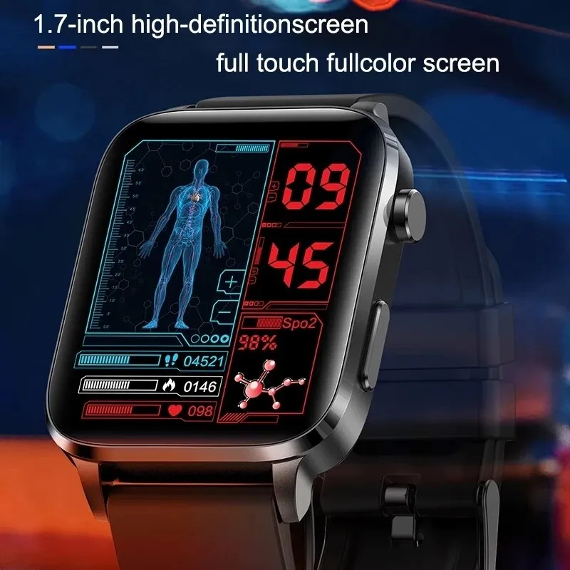 New Smart Watch Men Laser Assisted Therapy Three High Blood Pressure Monitoring AMOLED IP68 Waterproof Smartwatch For Huawei