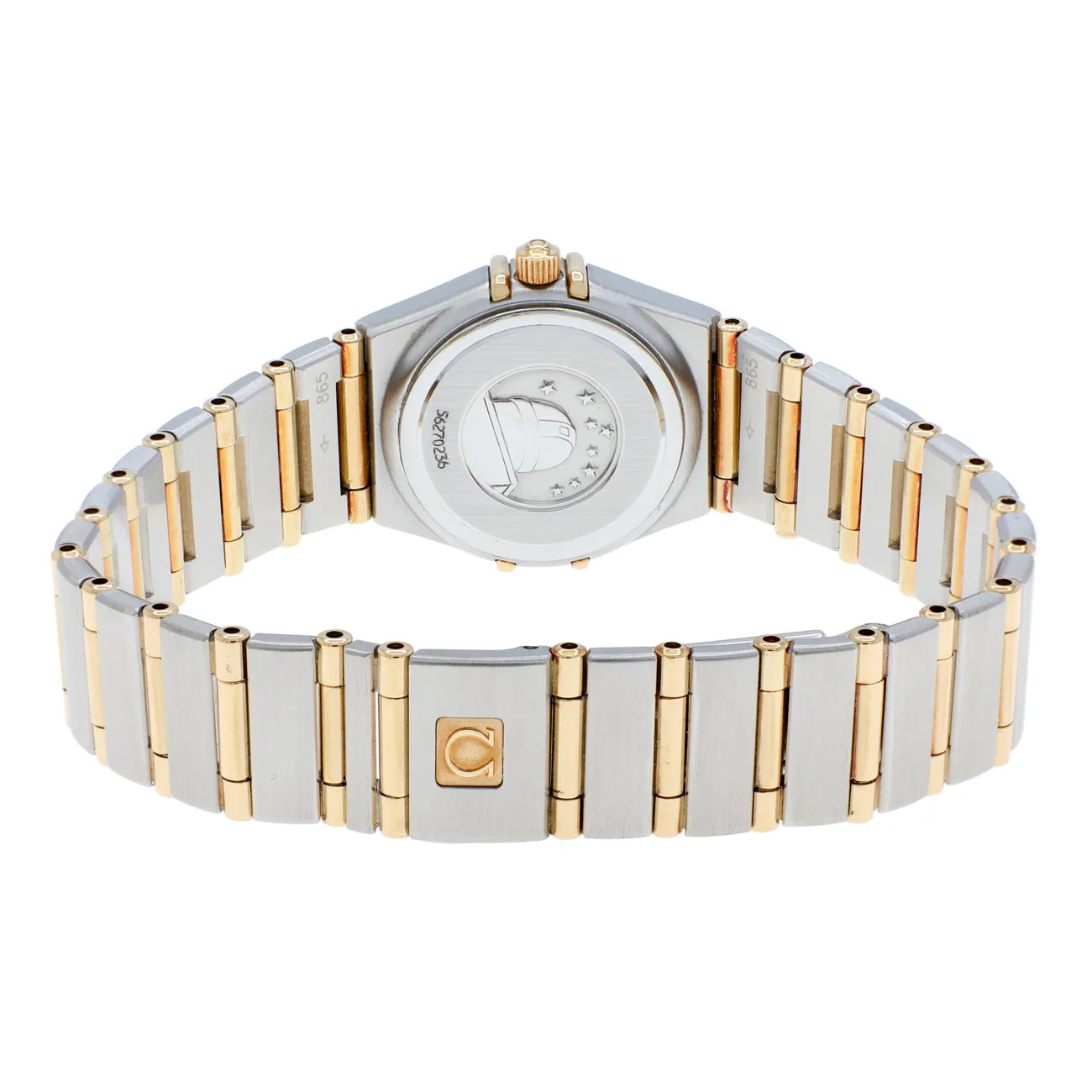Omega Stainless Steel 18K Yellow Gold Constellation Quartz 1262.10.00