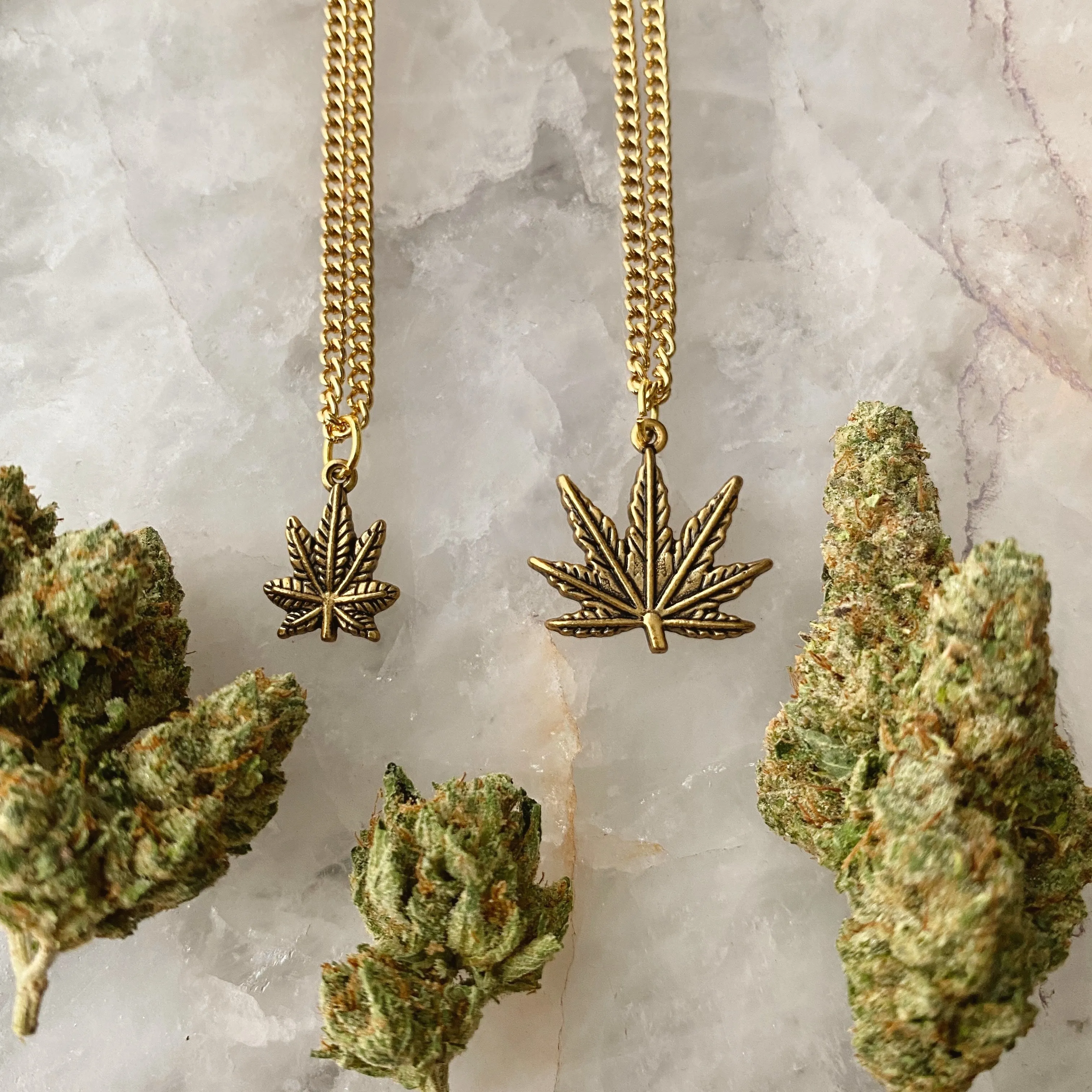 One Hit Wonder Charm Necklace - Gold