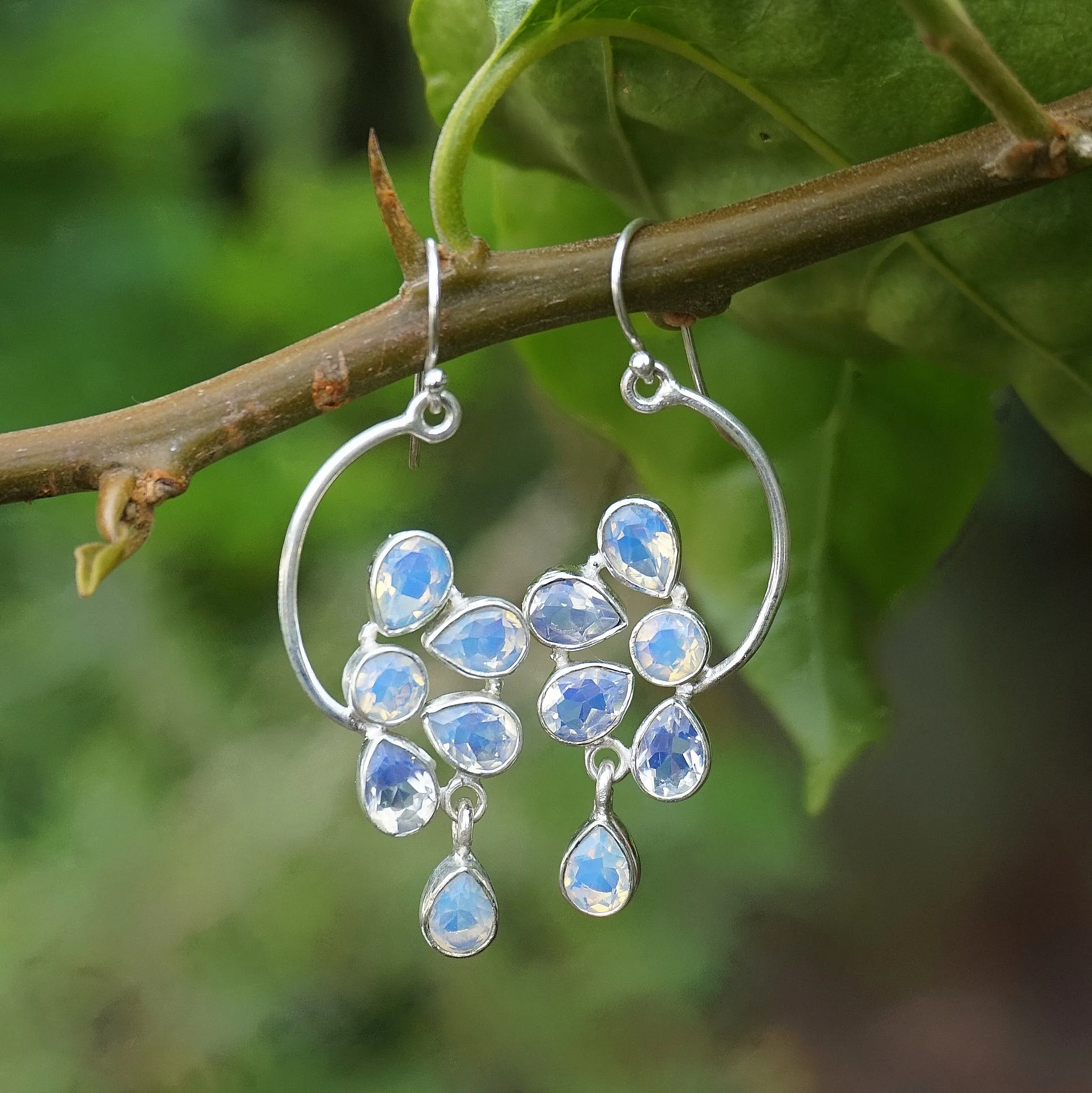Opalite Drop Earring Set 1