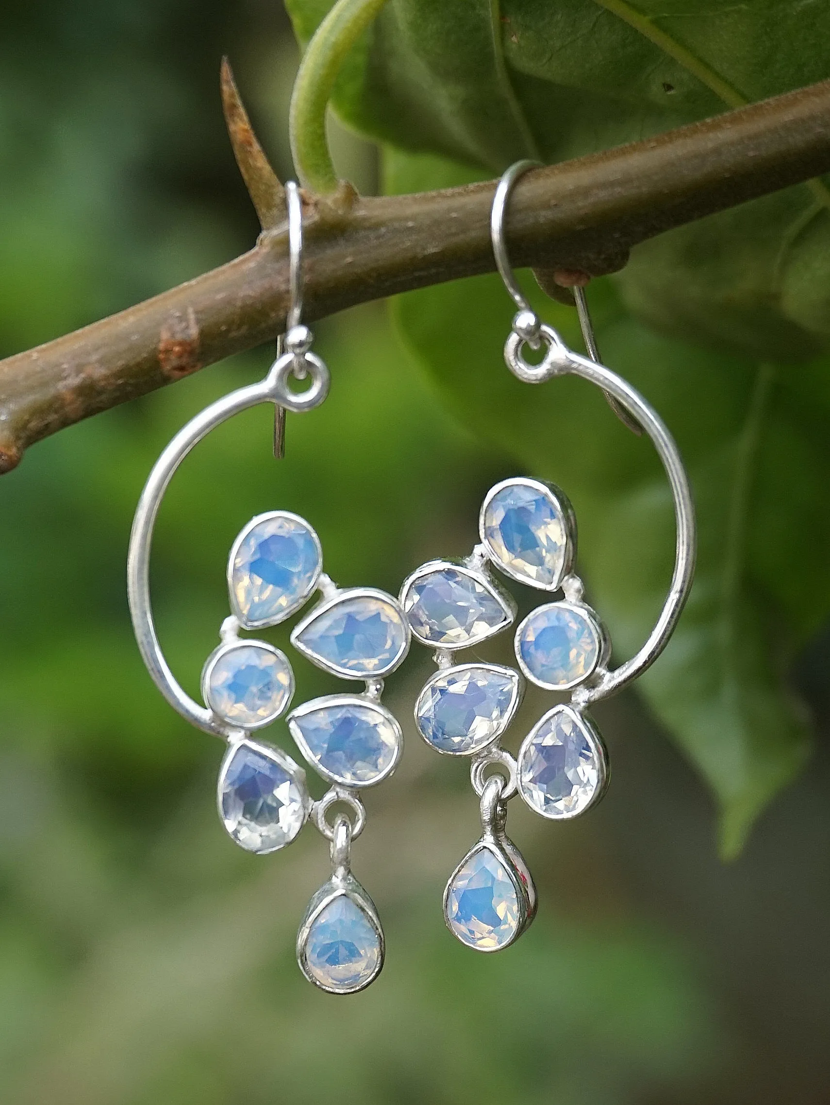 Opalite Drop Earring Set 1