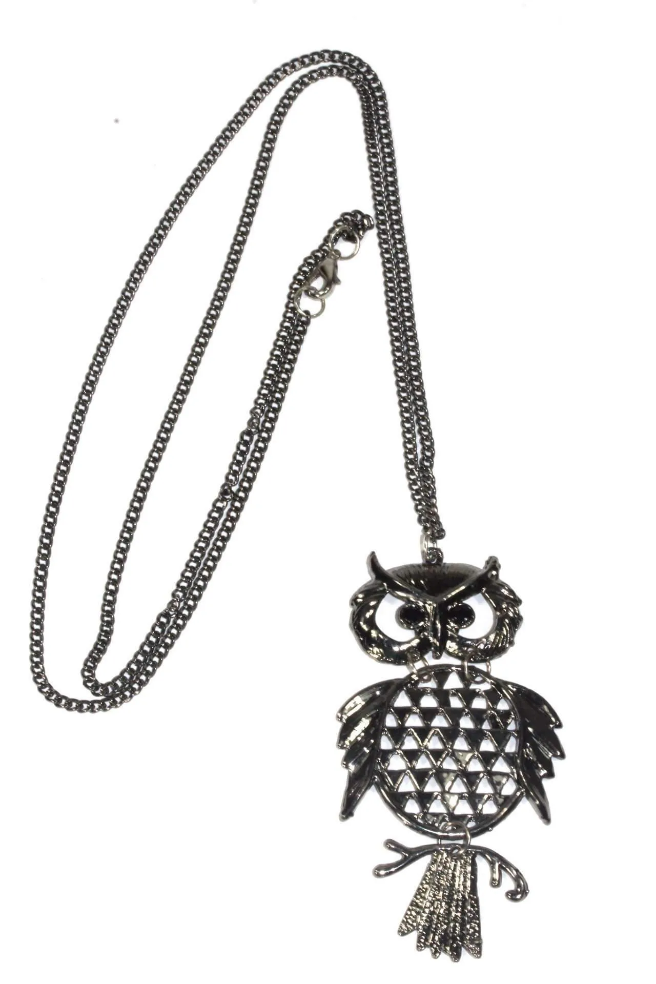 Owl Necklaces.