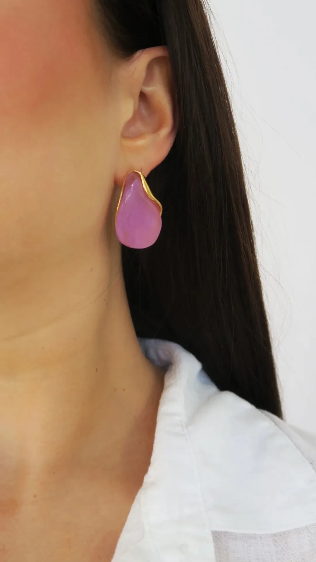 Oyster Drop Earrings
