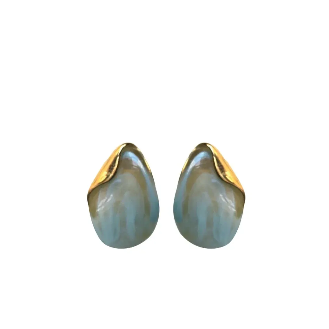 Oyster Drop Earrings