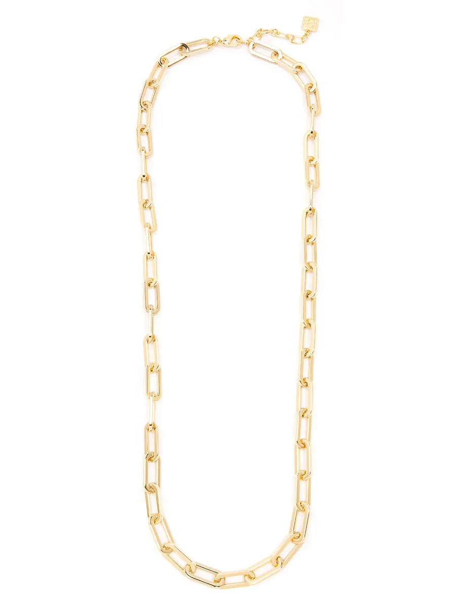 Paperclip Cable Link Necklaces