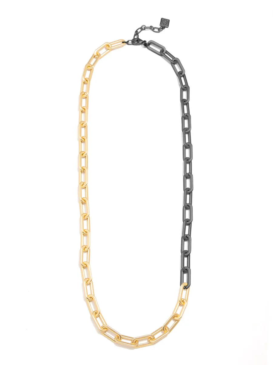 Paperclip Cable Link Necklaces