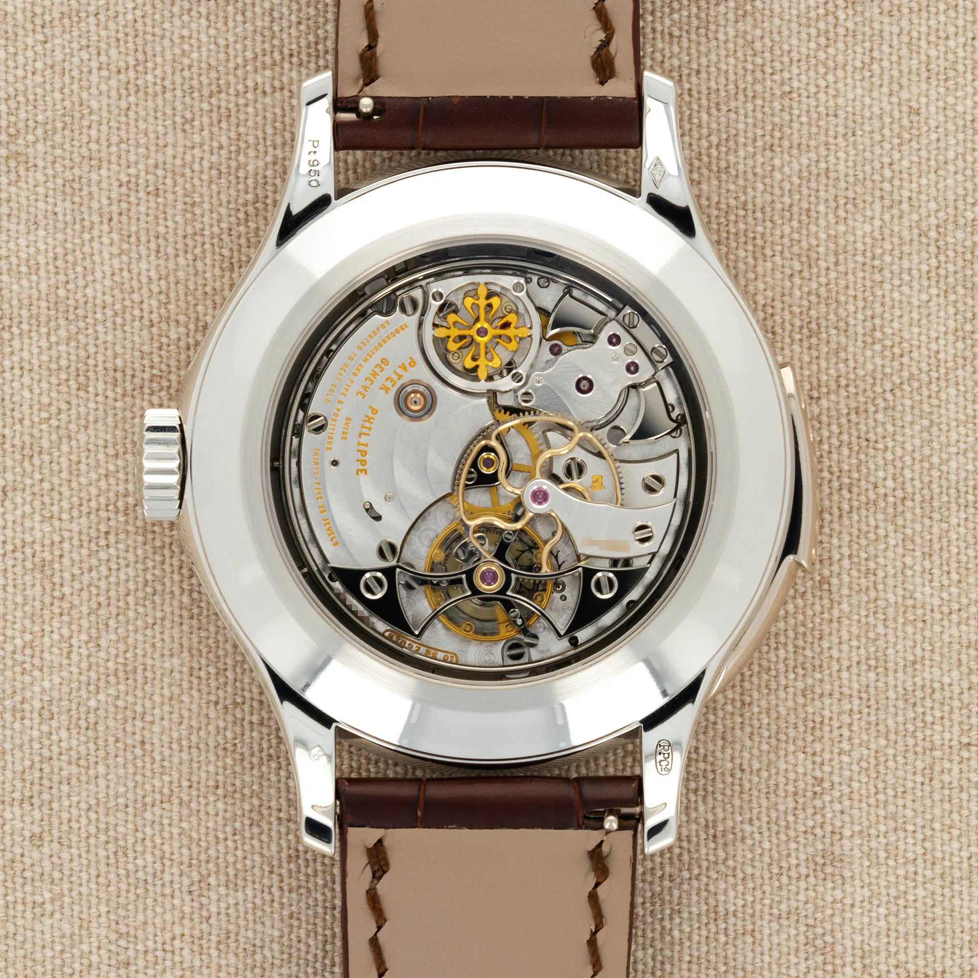 Patek Philippe Platinum Grand Complications Minute Repeater Watch Ref. 5207