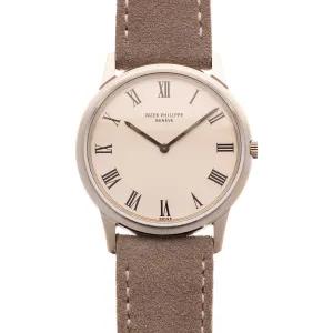 Patek Philippe White Gold Calatrava Ref. 3591