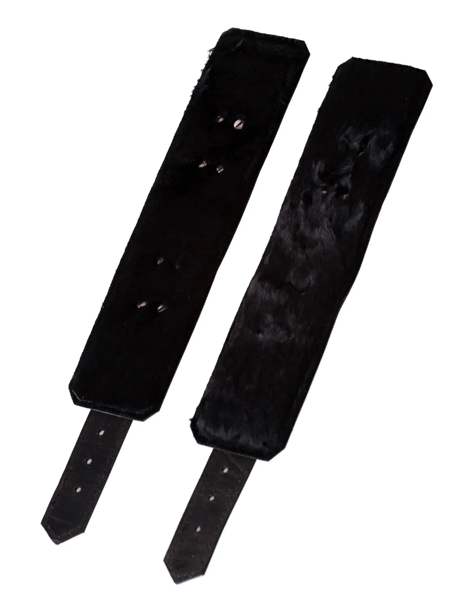 Patent Leather Wrist Cuffs