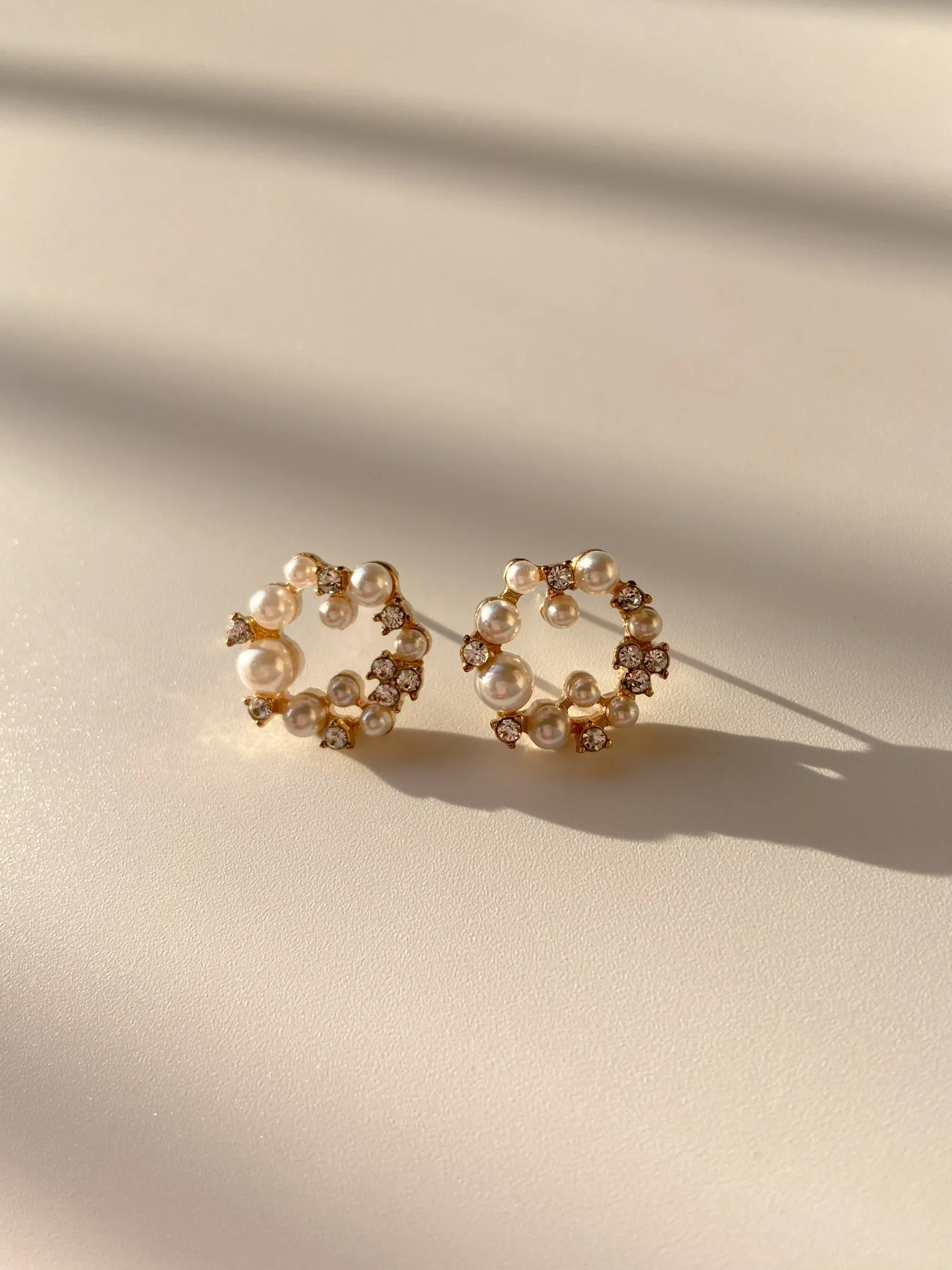 Pearl Flower Earring