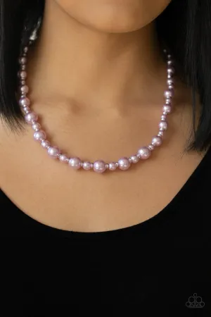 Pearl Heirloom Purple Paparazzi Necklace