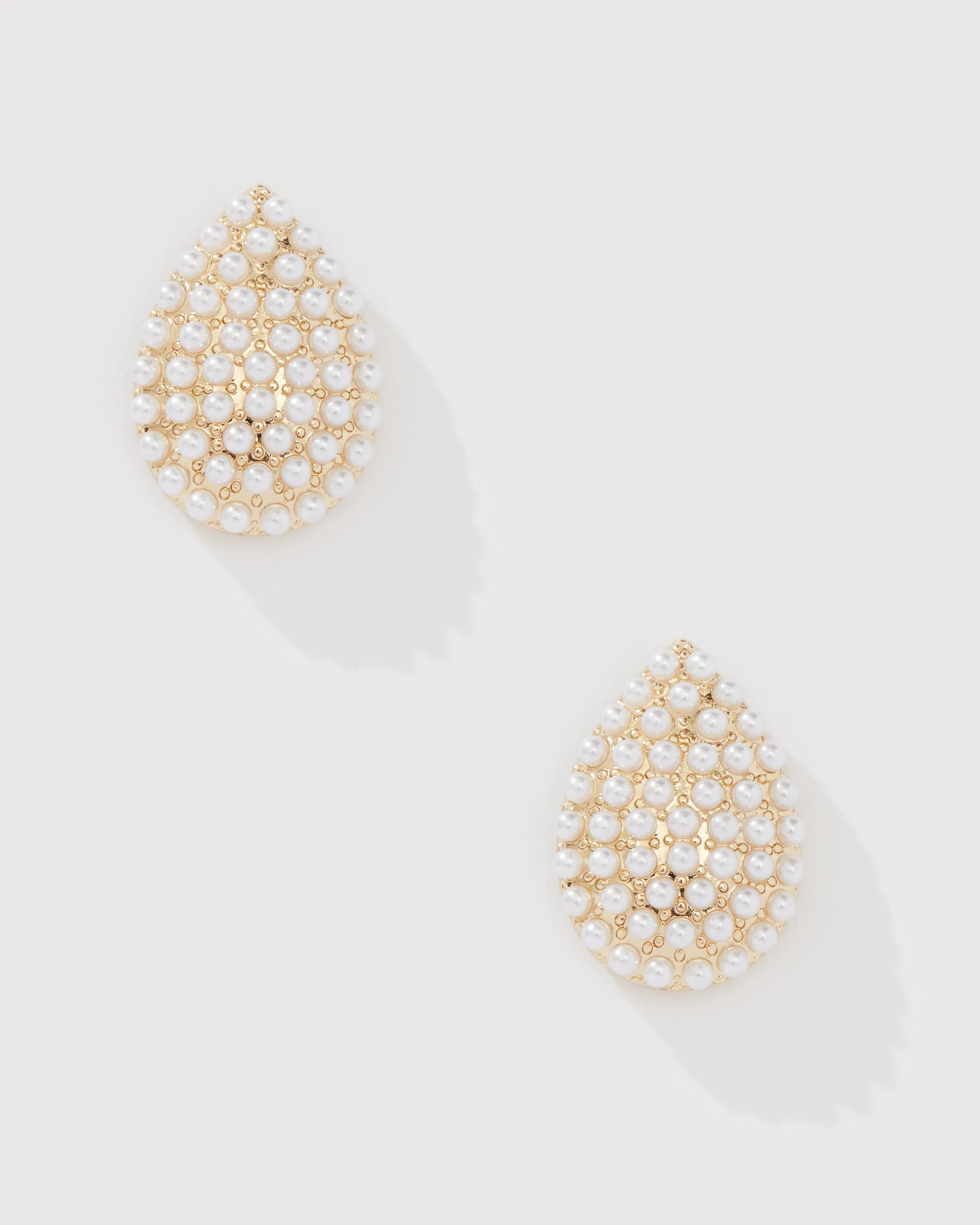 PEARL TEARDROP EARRING