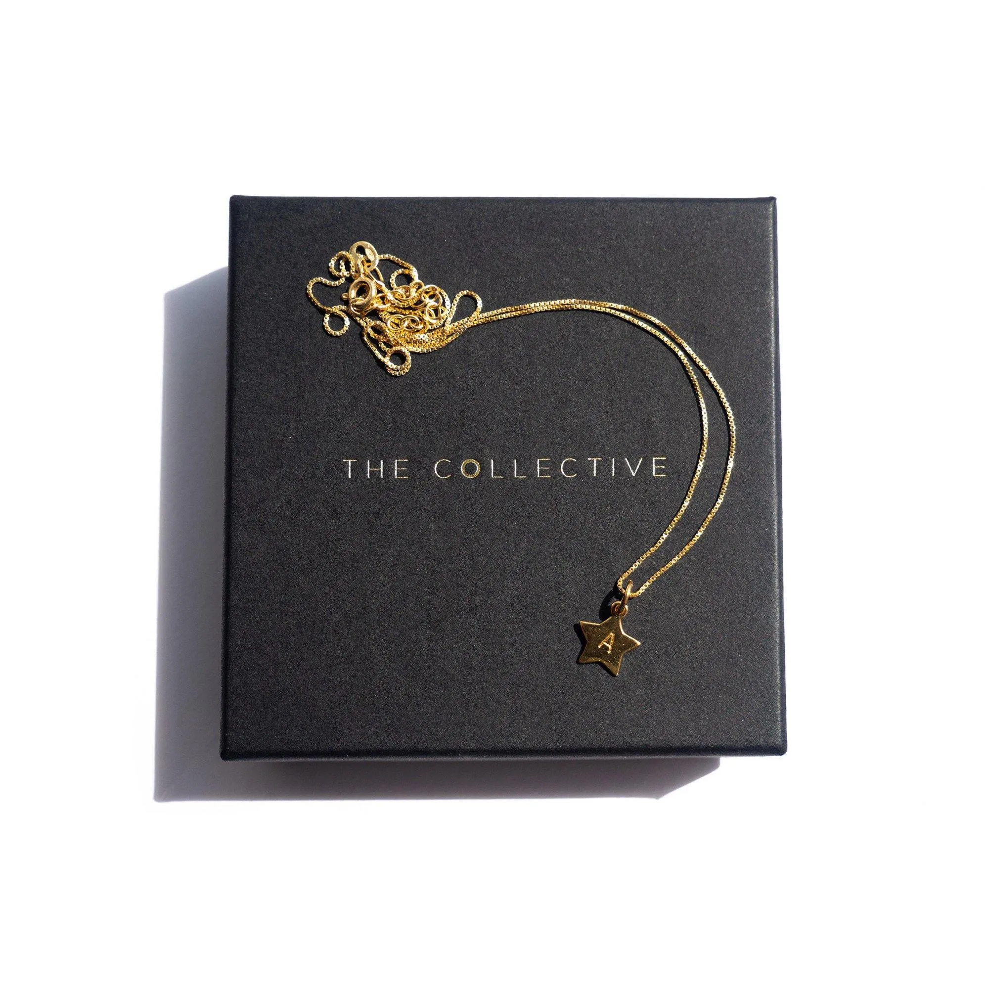 Personalised Small Star Charm in Gold