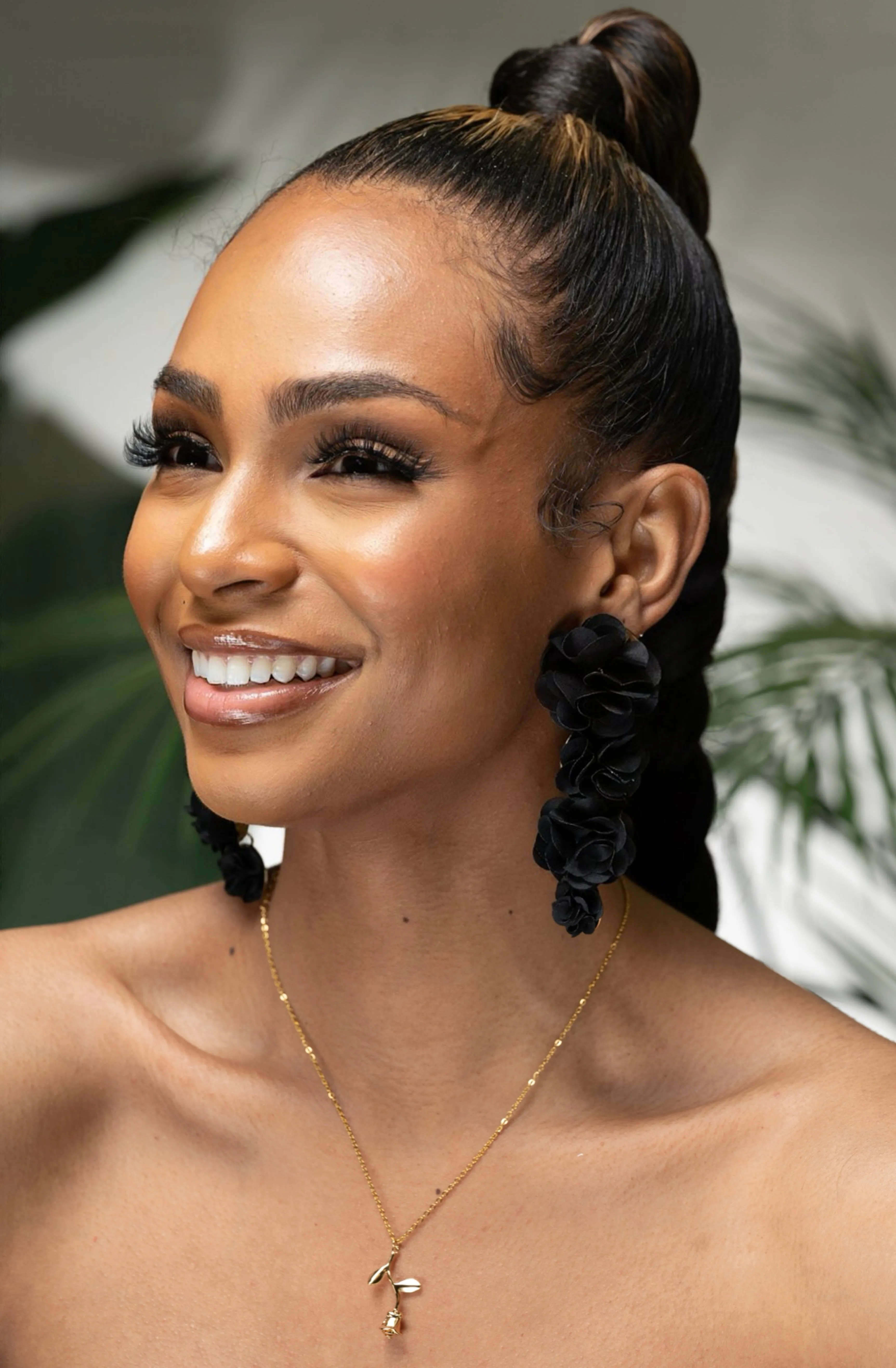 PETAL DROP EARRINGS