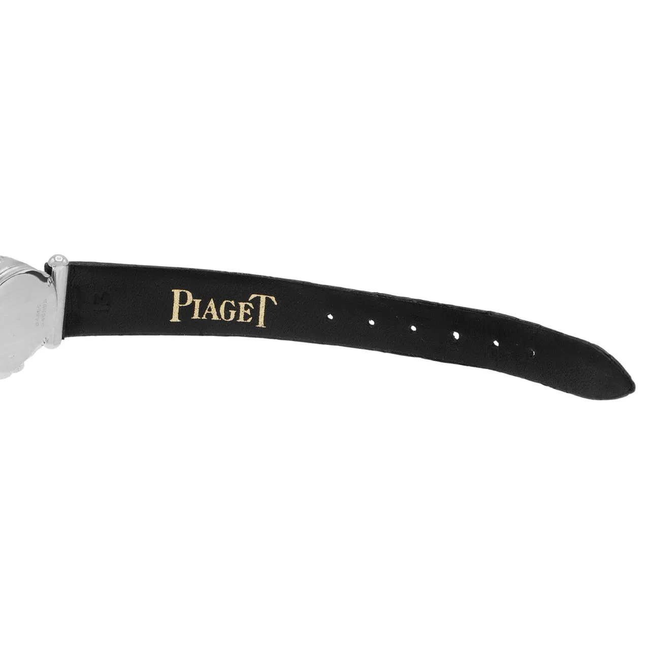 Piaget 18K White Gold Diamond Heart Quartz Watch