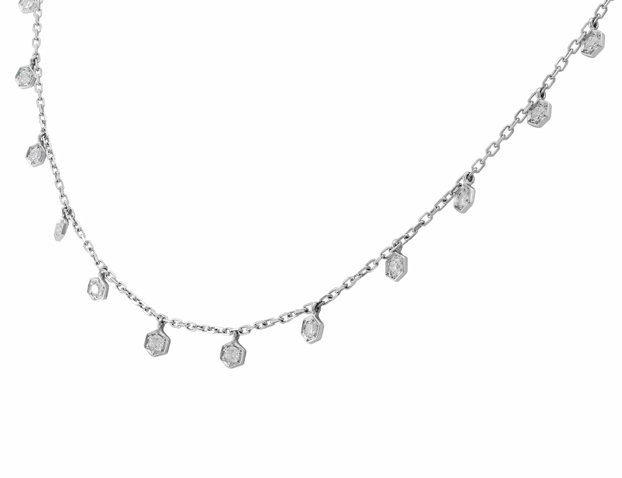 Piaget 18k White Gold Diamond Necklace