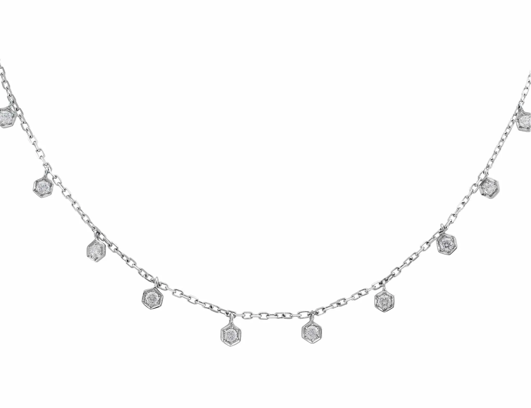 Piaget 18k White Gold Diamond Necklace