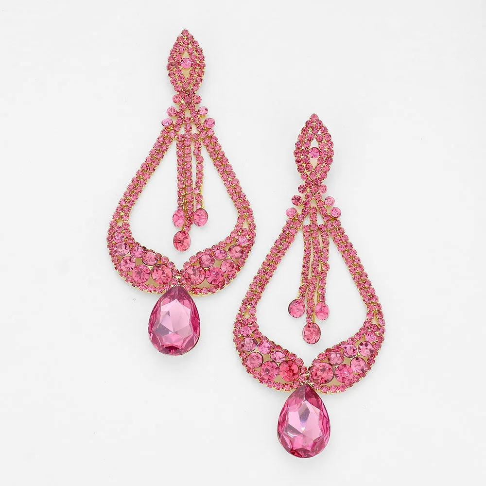 Pink Pageant Earrings | "Miss America" | 529004