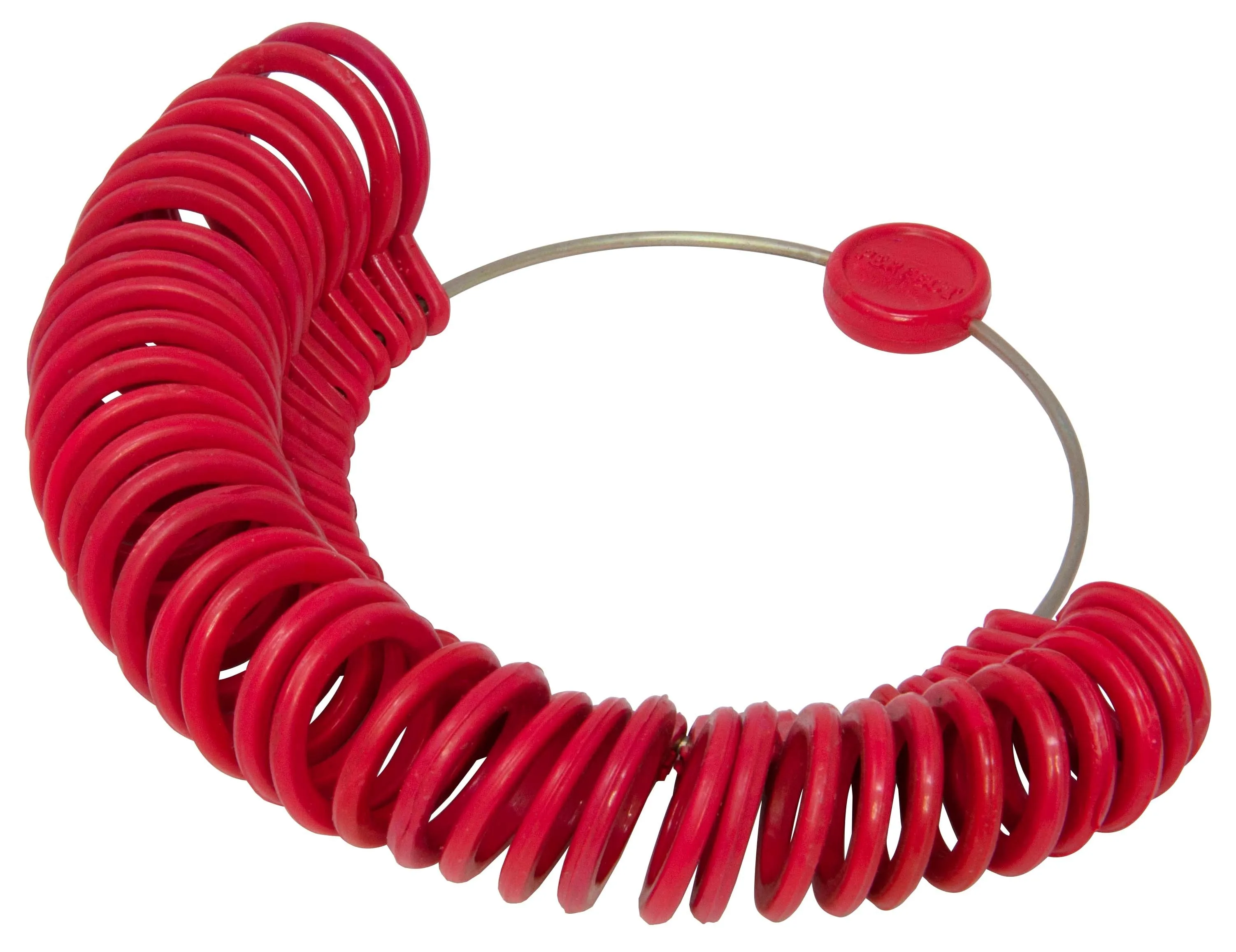 Plastic Finger Gauge - Sizes Universal 1-36 (36 Rings)