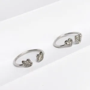 Prem Silver Rings Stack Of Three