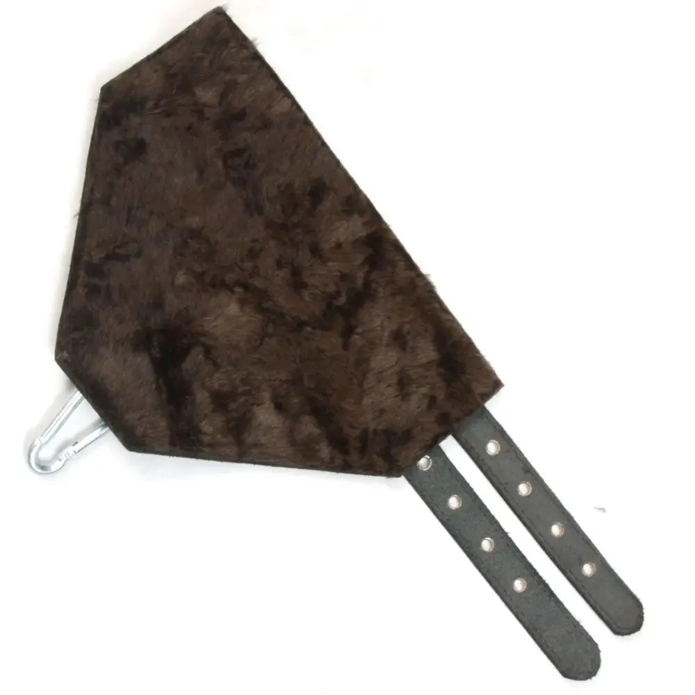 Real Cowhide Leather Bondage Suspension Wrist Cuffs Heavy Duty and durable
