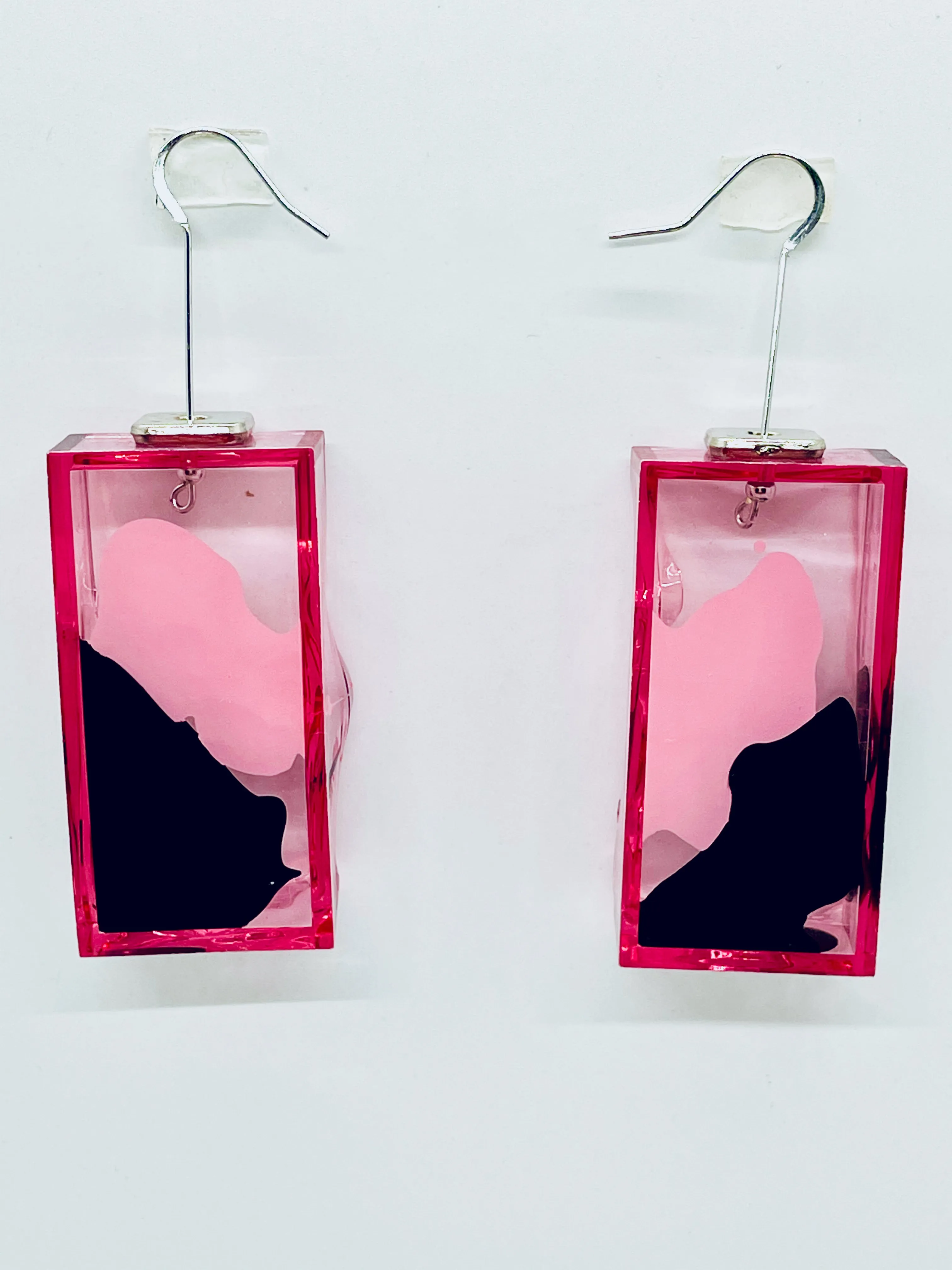 Red Drop Node Earrings_01