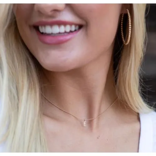 RESPECT INITIAL CHARM NECKLACE