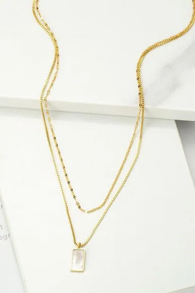 RESTOCK Gold Dainty Necklace