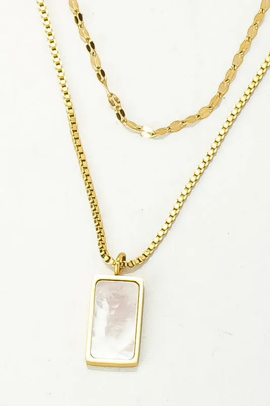 RESTOCK Gold Dainty Necklace