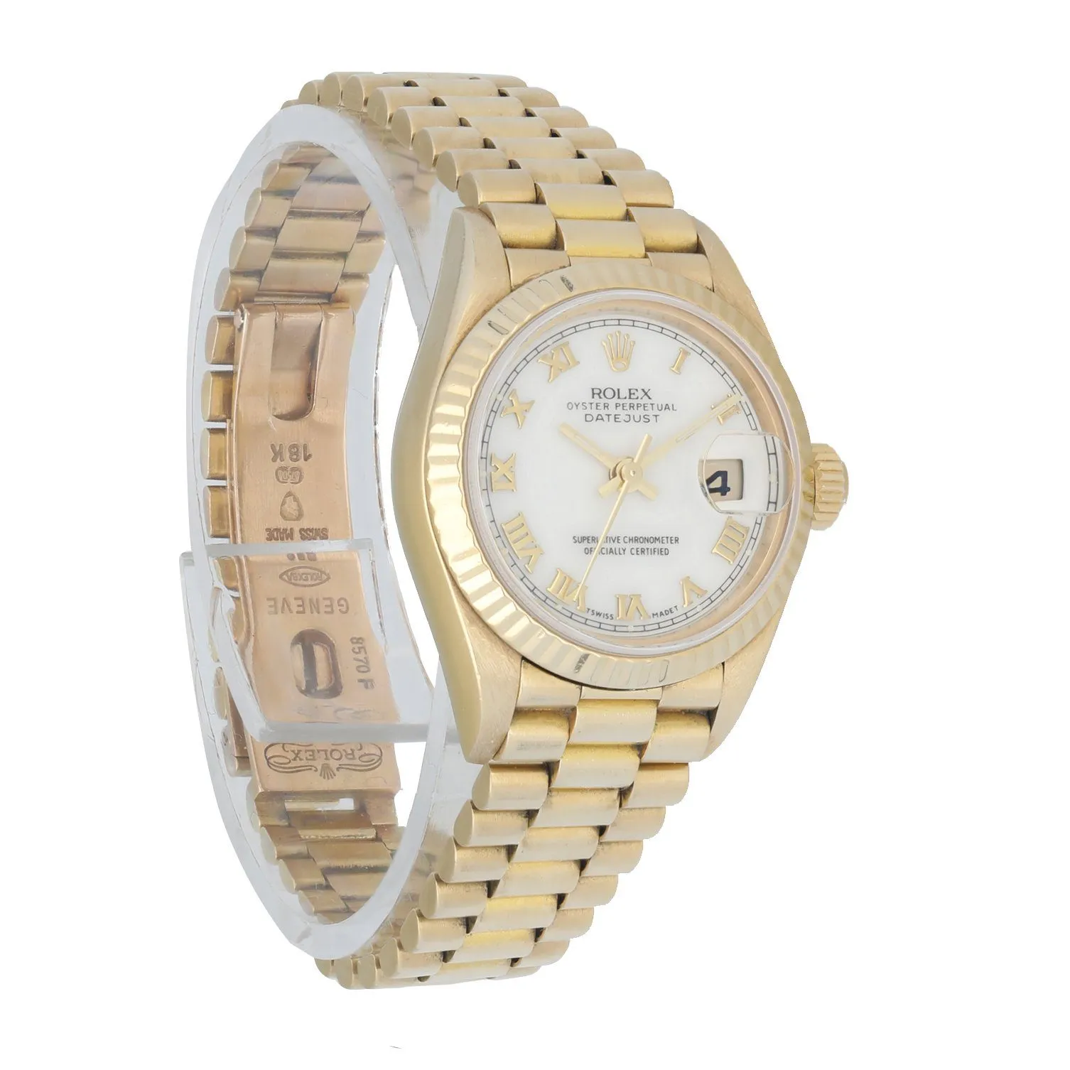 Rolex Datejust 69178 Yellow Gold Ladies Watch
