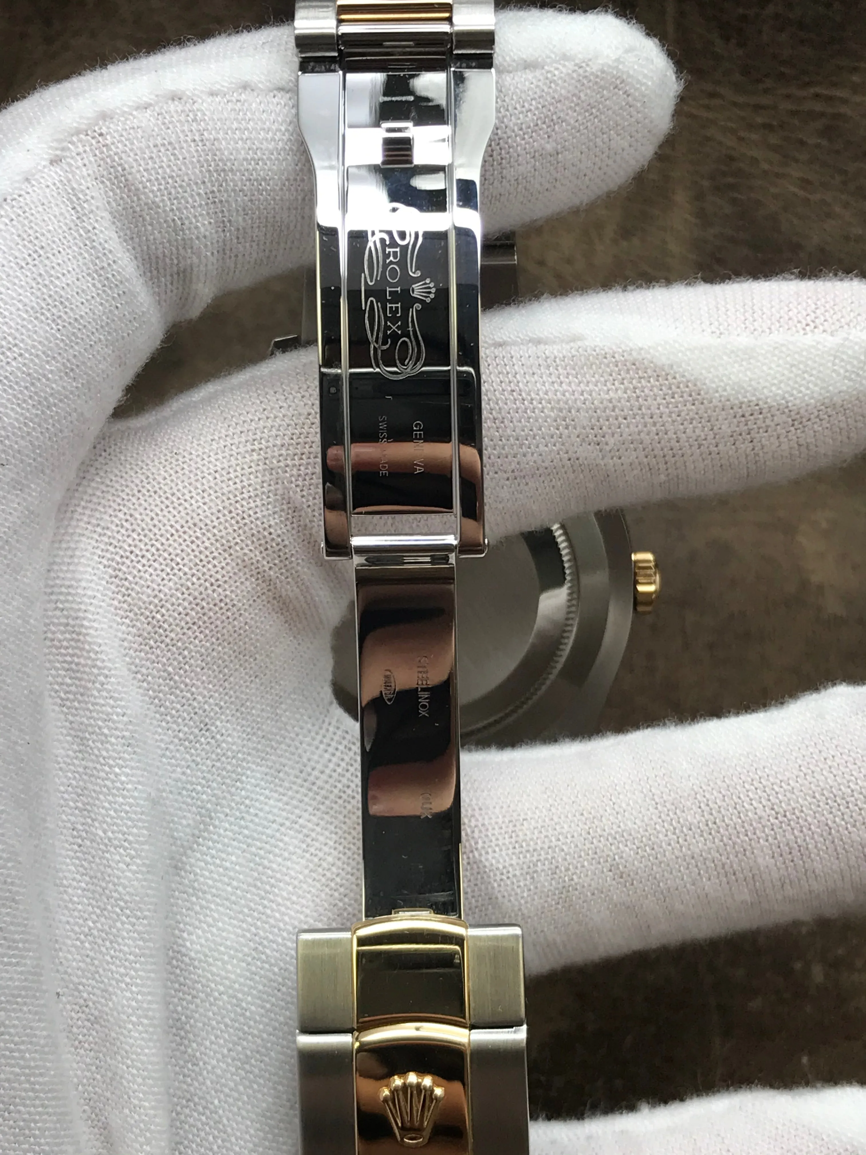 Rolex Datejust II 2 year FACTORY Warranty 116333 Grey Dial Automatic Men's Watch