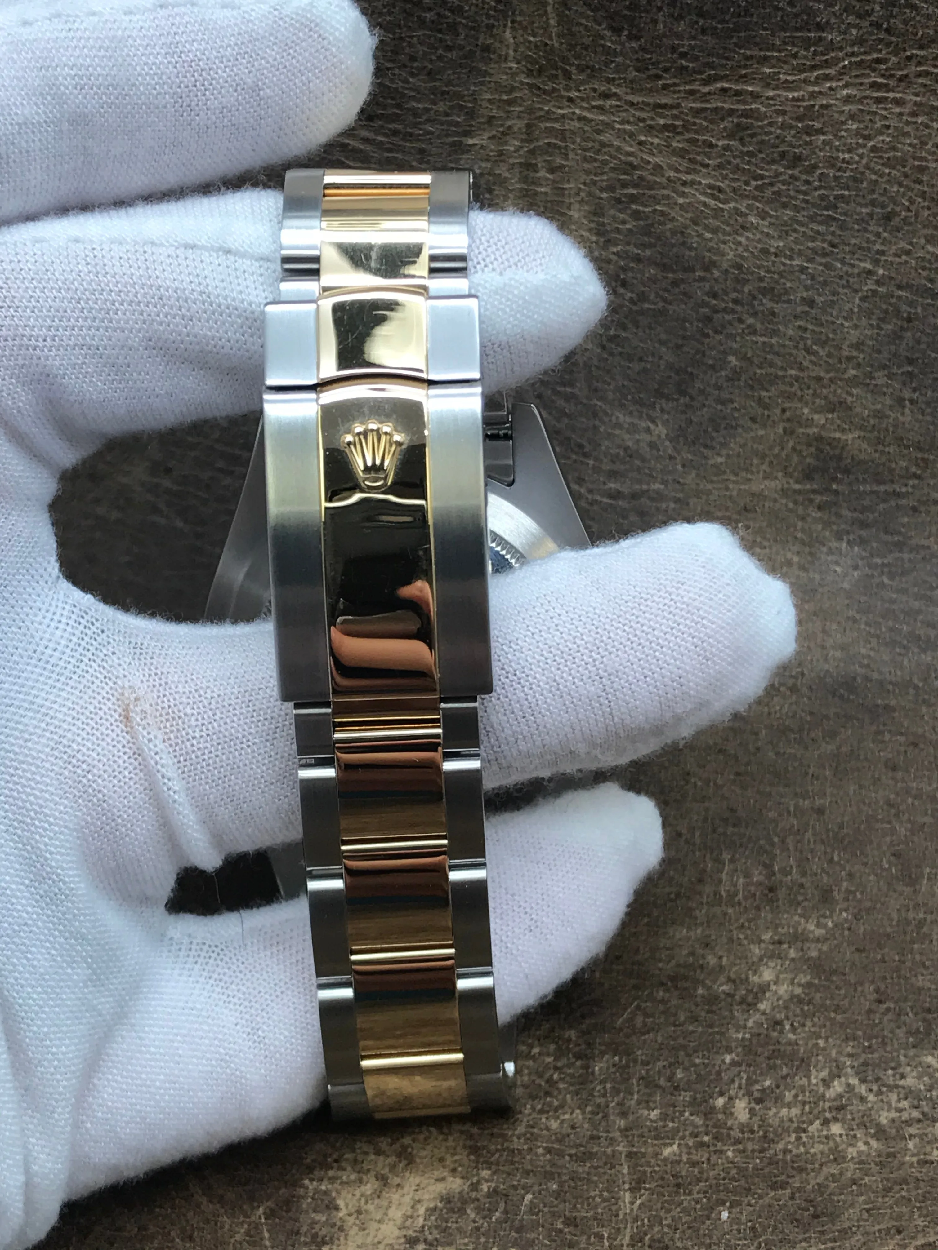 Rolex Datejust II 2 year FACTORY Warranty 116333 Grey Dial Automatic Men's Watch