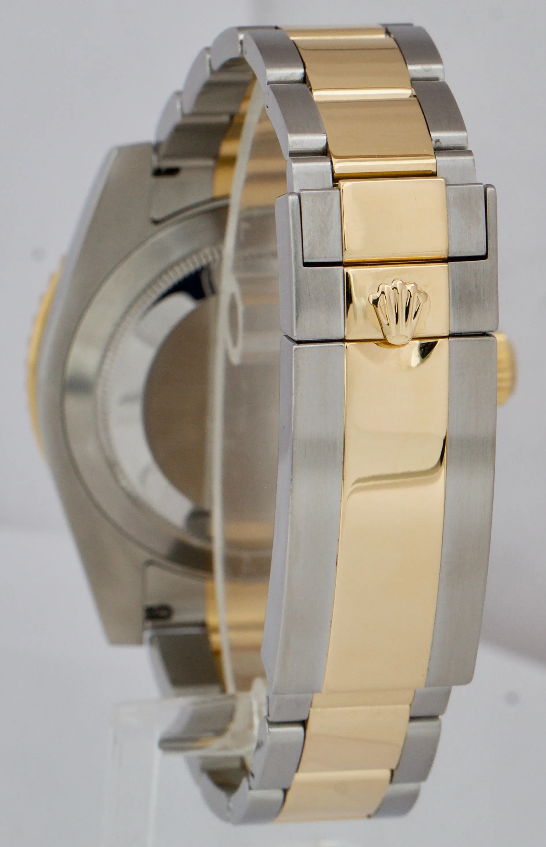 Rolex Submariner Date Ceramic Two-Tone Stainless Gold Blue Watch 116613 LB