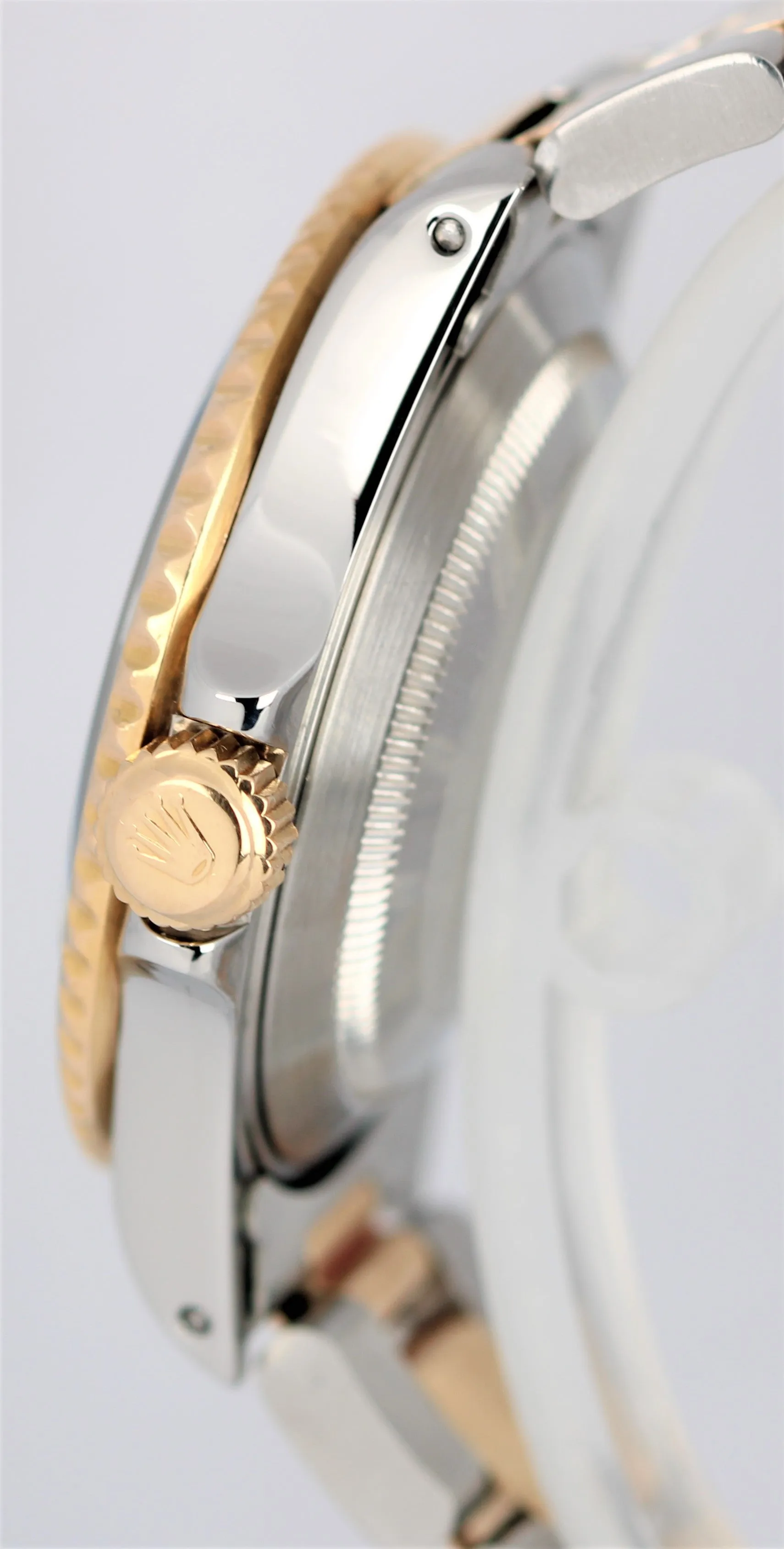 Rolex Submariner Two-Tone 18K Gold Stainless Purplish-Blue 40mm 16613 Watch