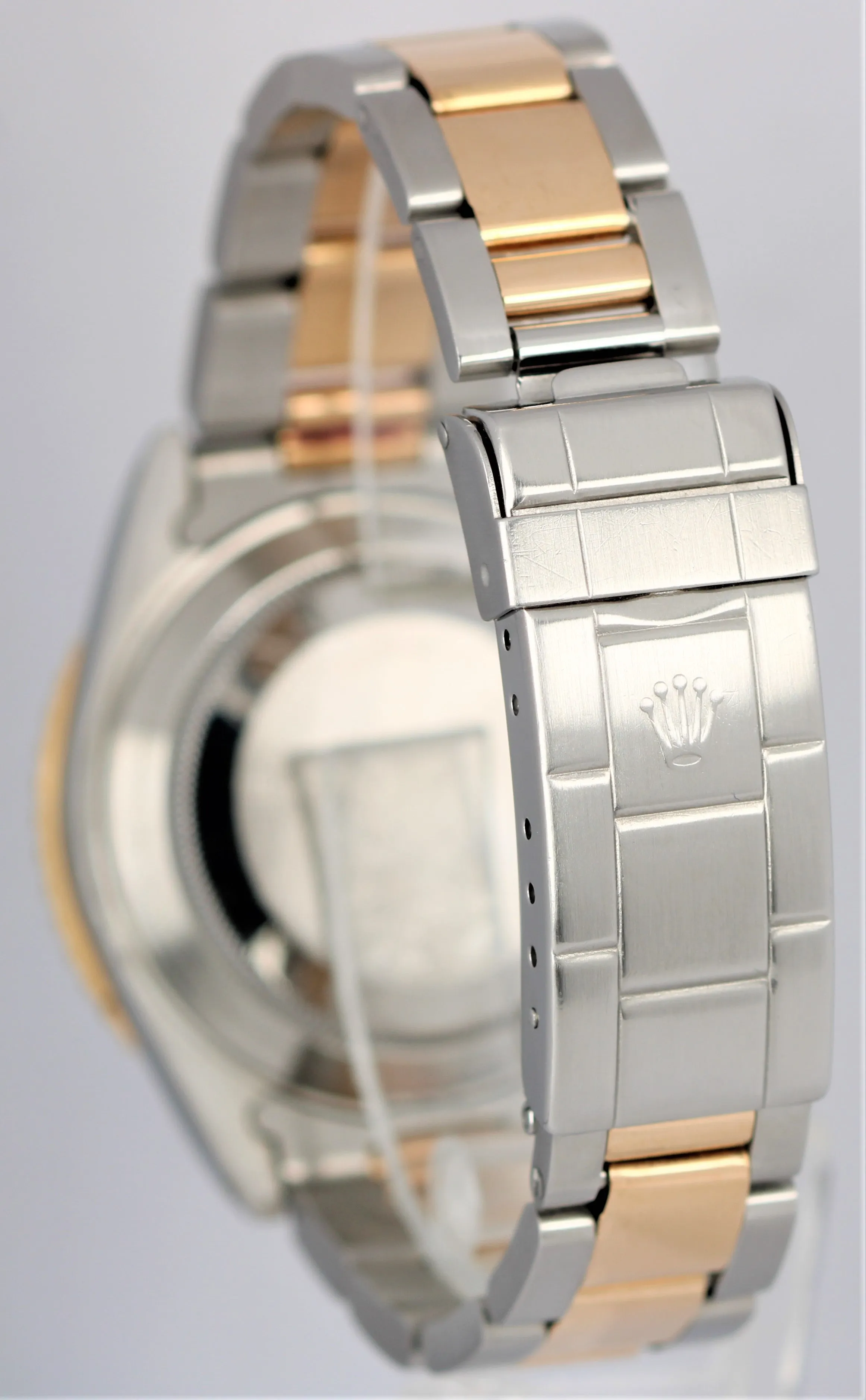 Rolex Submariner Two-Tone 18K Gold Stainless Purplish-Blue 40mm 16613 Watch