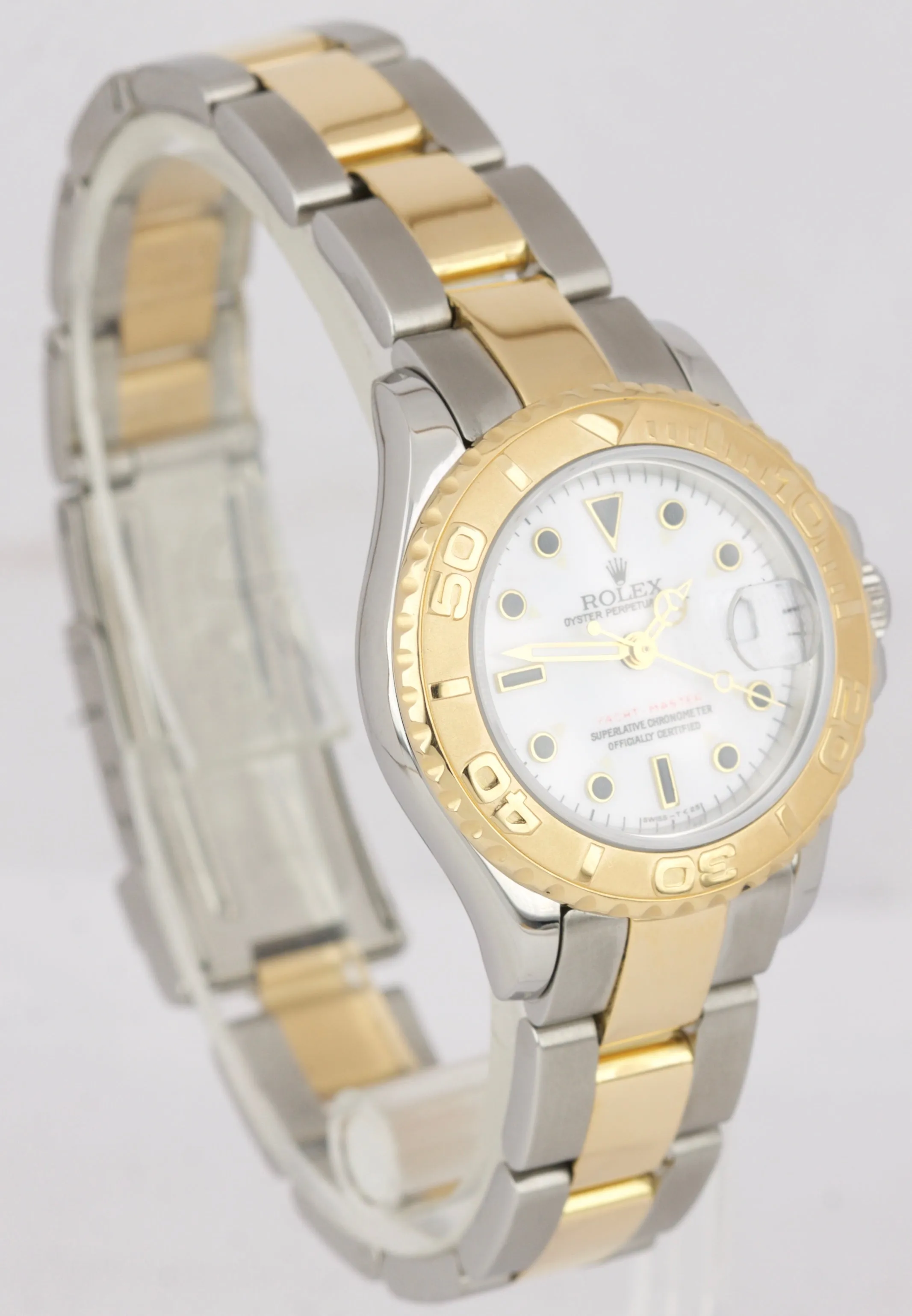 Rolex Yacht-Master 29mm 18K Two-Tone Gold Stainless Steel 169623 Watch 69623
