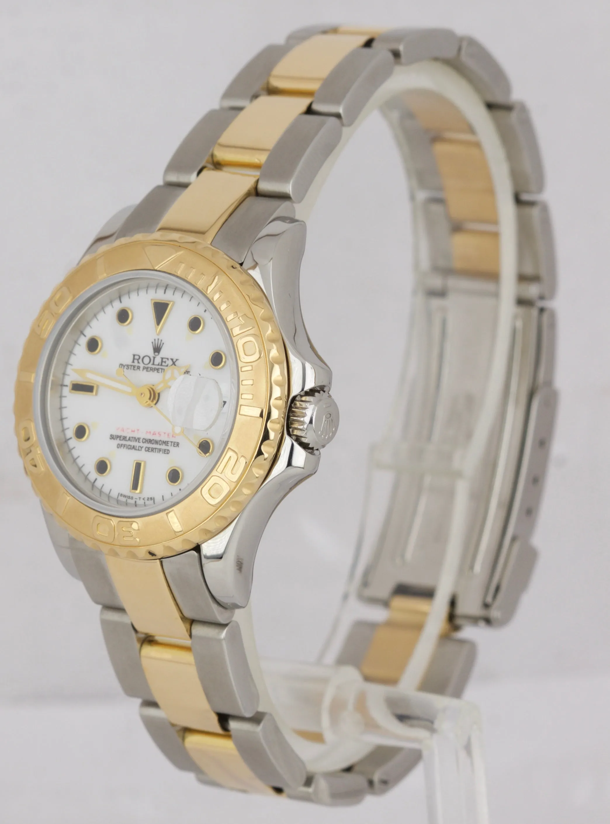 Rolex Yacht-Master 29mm 18K Two-Tone Gold Stainless Steel 169623 Watch 69623