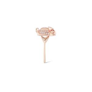 Rose Gold Baby Chameleon Ring